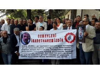 Tbmm Önünde Alevilerden ‘Cemevi İbadethanemizdir’ Protestosu