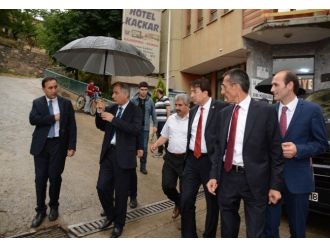 Efkan Ala Ve İbrahim Aydemir’den Teşekkür Ziyareti