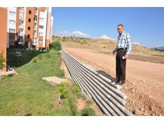 Başkan Özdemir Toki Yolunu Denetledi
