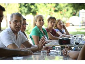 Başkan Tarhan Gönüllülerle Bir Araya Geldi