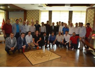 Başkan Baran Tertip Komitesini Ağırladı