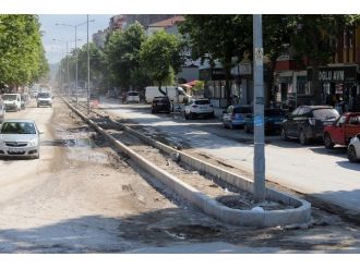 Karasu Plaj Caddesi Yenileniyor