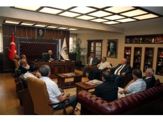 Alevi Kültür Dernekleri’nden Başkan Yaşar’a Ziyaret