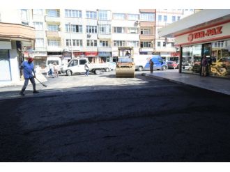Kiçikapı Mahallesi Asfaltlanıyor