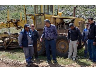 Söbüce Yayla Yolu Asfaltlanıyor