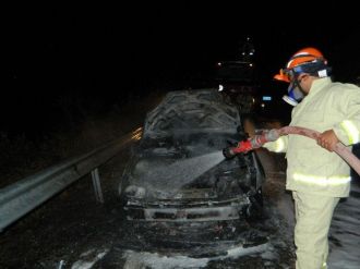 Bozyazı’da Araç Yangını