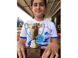 12 Yaşındaki Sudenaz Şampiyon Oldu