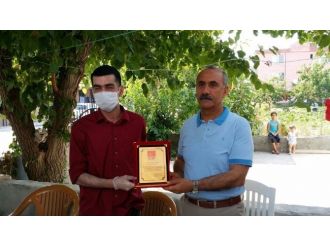 Yeşilmen’den Başkan Culha’ya Plaket