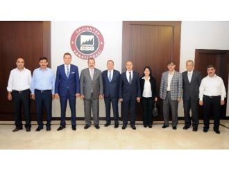 Mhp Gaziantep Milletvekillerinden Gso’ya Nezaket Ziyareti