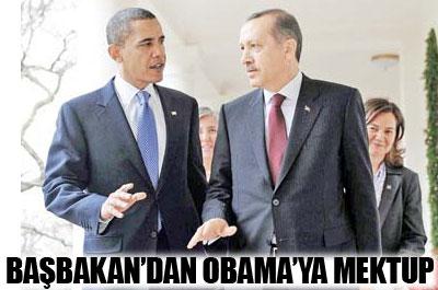 Başbakandan Obamaya mektup 