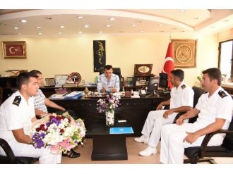 Liman Başkanı Ballıkaya’dan Başkan Yücel’e Ziyaret