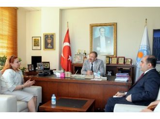 Irak Gaziantep Başkonsolosu Başkan Türk’ü Ziyaret Etti