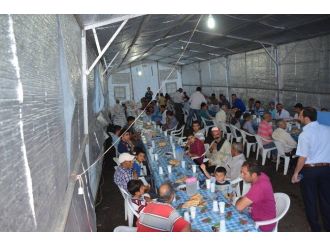 İzollu’da Baba Vasiyeti İftar Çadırı
