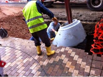 Biga’da Altyapı Çalışmaları Devam Ediyor