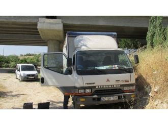 Suriye’ye Götürülmek Üzere Çalınan Kamyon Bulundu