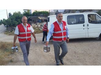 Kaymakam Cinbir Sıcak Yemek Dağıttı