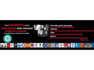 Eskişehir’de Sivas Katliamı Anma Programı