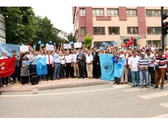 Samsun’dan Çin’e Tepki, Uygur Türklerine Destek