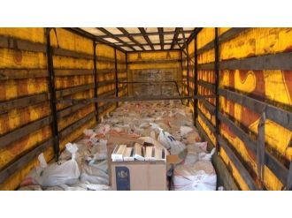 Kars’ta 100 Bin Paket Kaçak Sigara Ele Geçirildi