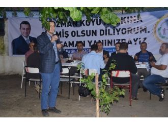 Bozüyük Belediyesi Felaket Bölgesinde İftar Yemeği Verdi