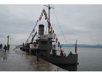 Tcg Nusret Mayın Gemisi Fatsa’ya Demir Attı