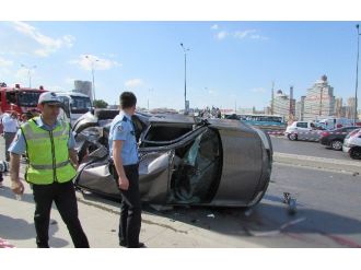 (Özel Haber) Beylikdüzü’nde Zincirleme Kaza: 1 Ölü, 3 Yaralı