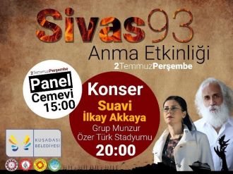 Kuşadası’nda Sivas Olayları Anma Etkinliği