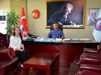 Akıncı’dan Rektör Acer’e Ziyaret