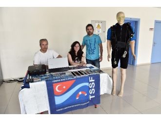 Mamak Yüzme Havuzunda Profesyonel Dalış Eğitimi