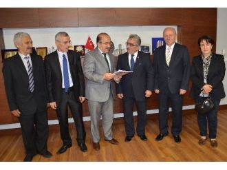 Emekliler Derneği’nden Başkan Gümrükçüoğlu’na Ziyaret