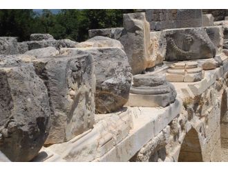 Tlos Antik Kentinde Tiyatro Ayağa Kaldırılacak