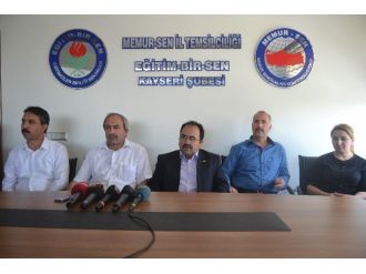 Eğitim Bir-sen Kayseri Şube Başkanlığına Seçilen Kalkan’dan Teşekkür Mesajı