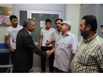 Vali Koçak’tan Devlet Hastanesi’ne Ziyaret