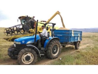 Kırıkkale’de Arpa Ve Buğday Hasadına Başlandı