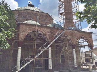 260 Yıllık Tarihi Sungurlu Ulu Camide Restorasyon Çalışmaları Sürüyor