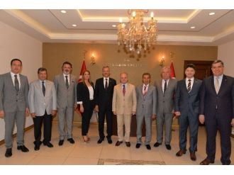 Mtosb Yönetiminden Vali Çakacak’a Ziyaret