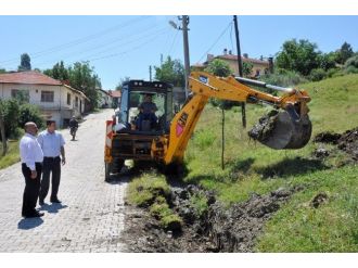 Başkan Ünlü, Alt Yapı Çalışmalarını İnceledi