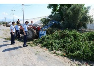 Kumluca’da Sera Atıkları Sıkı Denetimde