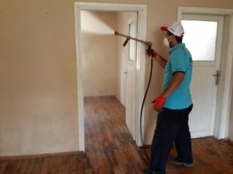 Büyükşehir’den Sel Bölgesinde Dezenfeksiyon Çalışması