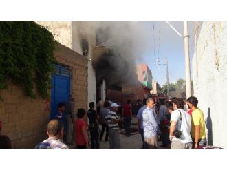 Nusaybin’de Yangın