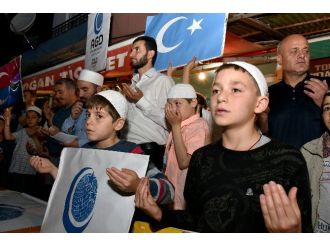 Çin Zulmü Gümüşhane’de Kınandı