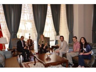 Vali Süleyman Tapsız, Ab Heyetini Kabul Etti