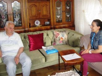 İzmit Belediyesi’nden Yaşlı Ziyaretlerine Devam