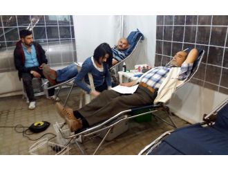 Kütahya’da İftar Sonrası Kan Bağışı