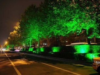 Ana Caddelere Led Işık