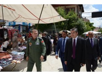 Sivrihisar Protokol Üyelerinin Halk Pazarı Ziyareti