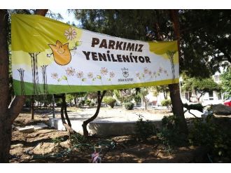 Konak’ta Parklar Yenileniyor