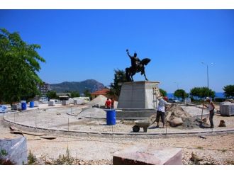 Alanya Keykubat Parkı’nda Çalışmalar Devam Ediyor