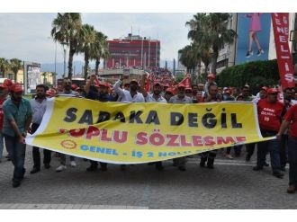 İzmir’de Belediye İşçileri İş Bıraktı