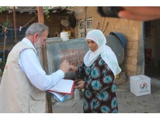 Iho Ebrar’dan Kızıltepe’deki Muhtaç Ailelere Yardım